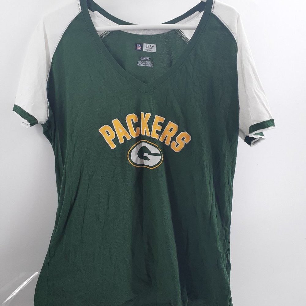 Green Bay Packers Women's XL Short Sleeve